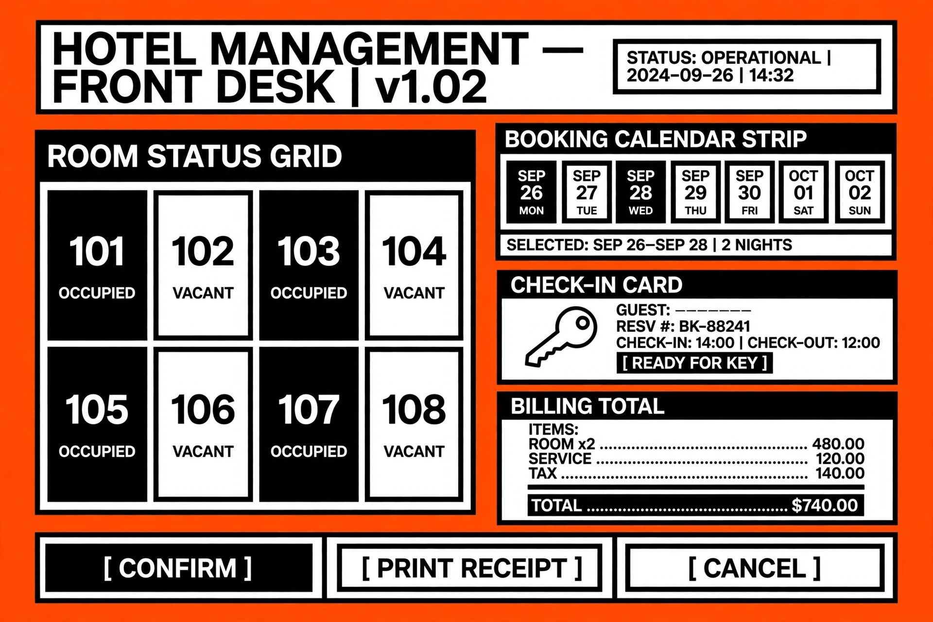 HotelDesk — project visual
